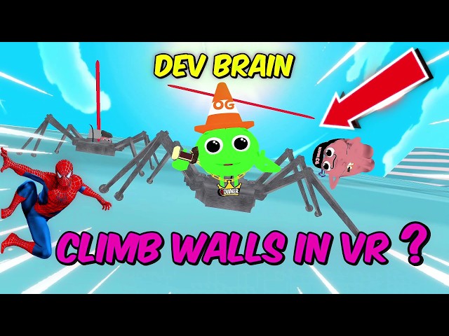 CLIMB WALLS IN VR? | RC BRAINS