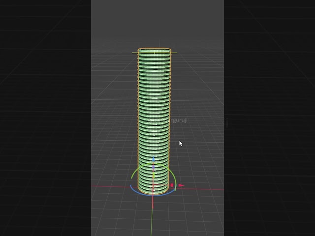How to Make a Ripped Pipe in Blender 🔥 #shorts