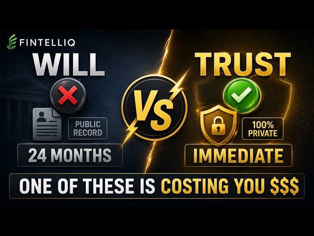Will vs. Trust — Which One Actually Protects Your Family? (US Estate Planning Explained)