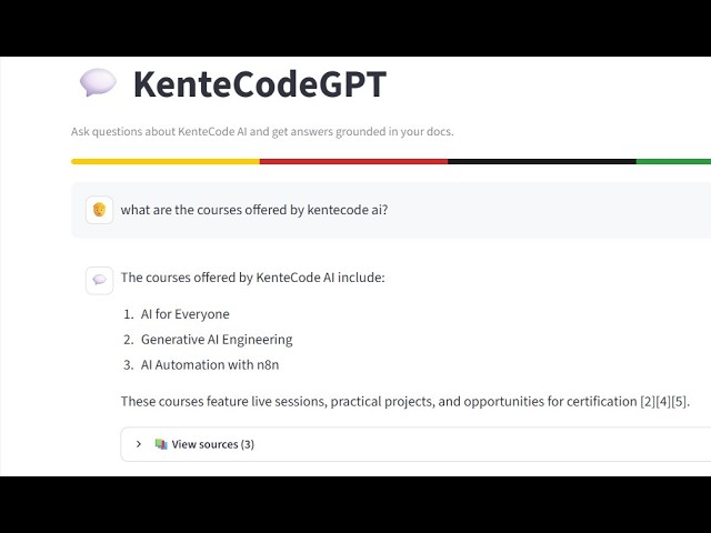Meet KenteCodeGPT — The RAG Chatbot We Built in Gen AI  Class