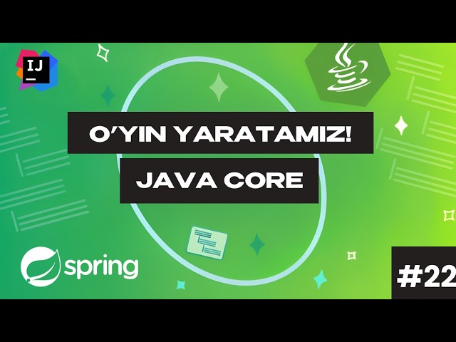Java-da Ilk O'yinimizni Yaratamiz! | 22-Dars: Tic-Tac-Toe (X-O) Praktika Darsi