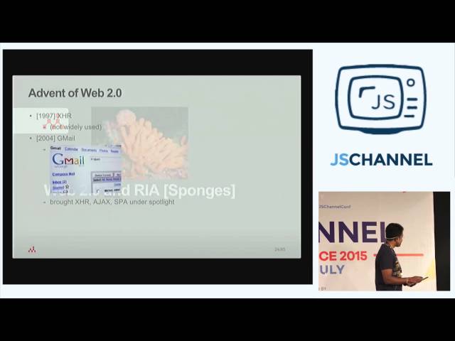 JSChannel 2015 - Evolution of Javascript Frameworks