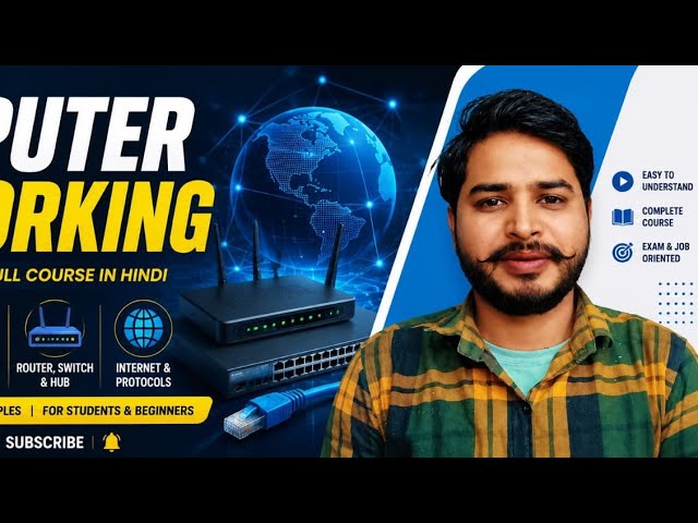 Computer Networking Full Course in Hindi | Basics to Advanced