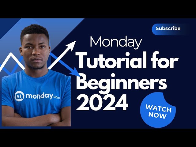 Monday,com Tutorial for Absolute Beginners 2024
