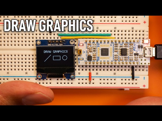 STM32 Bare Metal Graphics | Complete Framebuffer Implementation for OLED