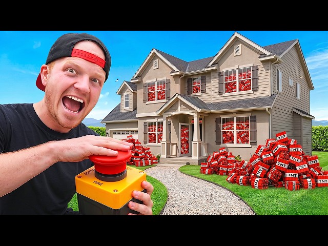 Bought My Friend a House, Then EXPLODED IT!