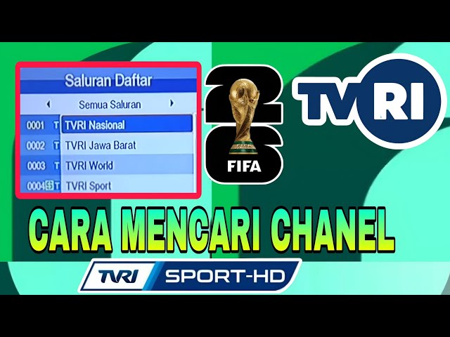 How to Find World Cup Broadcasts on TVRI Digital TV SET TOP BOX with the Latest 2026 Frequency