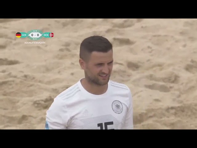2021 Germany vs Denmark FIFA Beach Soccer World Cup Qualifier Europe Nazaré