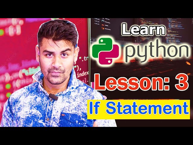Chapter: 3 - If Statement - Learn Python Easily (In Hindi)