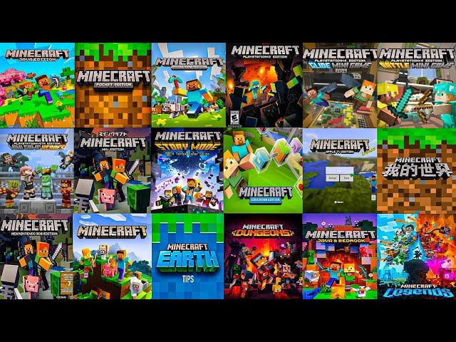 The Evolution of MINECRAFT Games (2011-2023)