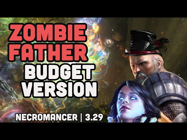 Zombie Father on a Budget feat. Pink Floyd || PoE 3.29 || Necromancer
