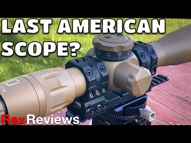 America Built a Scope: The Foundation Series 3.2-17x50 FFP ~ Rex Reviews (4K)