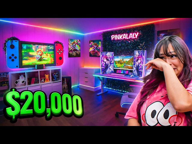 I Built My Subscriber her Dream Gaming Room - Season 12