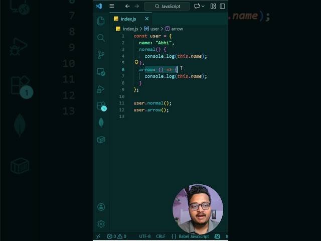 Javascript Interview Question asked in FAANG | #javascript  #shorts #coding