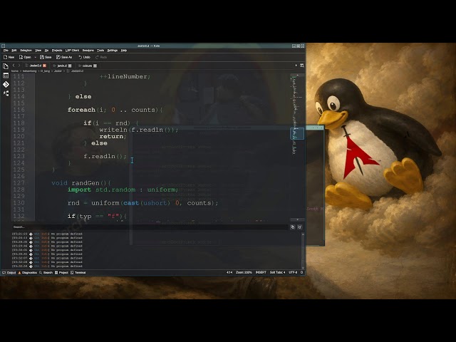 Live programming 💾 💻 (I use Arch btw) #linux #computer