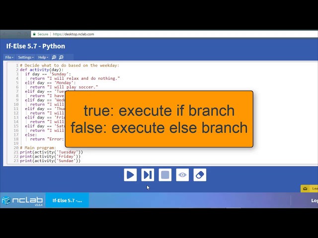 Python if-elif-else Conditions