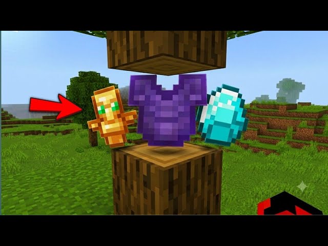 Minecraft, But Trees Give Me RANDOM Items !! 🤩