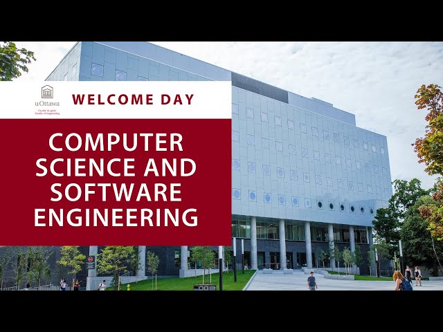 Welcome Day - Computer Science and Software Engineering