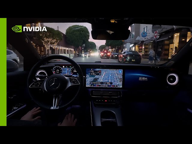 Level 2++ Autonomous Driving in San Francisco With NVIDIA DRIVE AV
