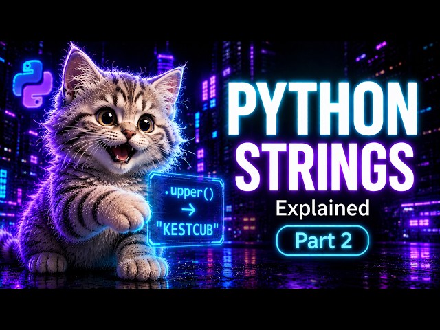 Python Strings — Methods Explained (Part 2)