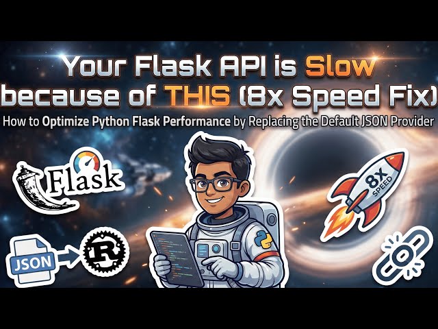 How to Optimize Python Flask Performance by Replacing the Default JSON Provider