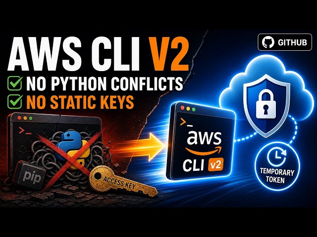 AWS CLI v2 GitHub by Amazon Web Services: SSO, Temporary Tokens, and JSON Filtering