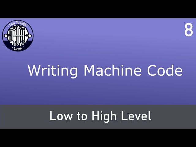 Want to write software? Why not Machine code?