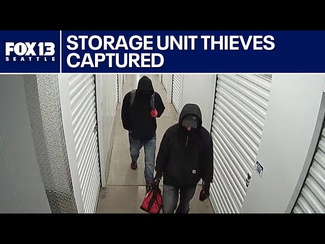 Would-be storage unit thieves captured in Shoreline | FOX 13 Seattle