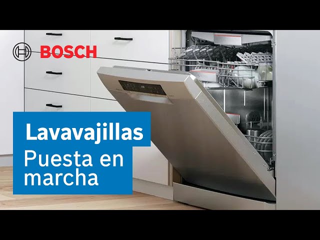 Cómo Poner en Marcha Tu Lavavajillas Bosch de Manera Sencilla | Bosch Home España
