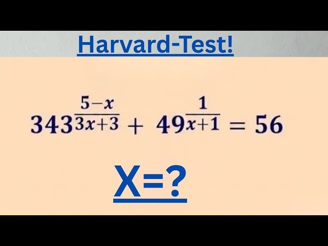 Only 1% Got This Math Olympiad Problem | Can you solve It??