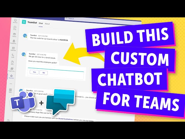 🤖 CREATE A CHATBOT for Microsoft Teams in 5 MINUTES with Power Virtual Agents!