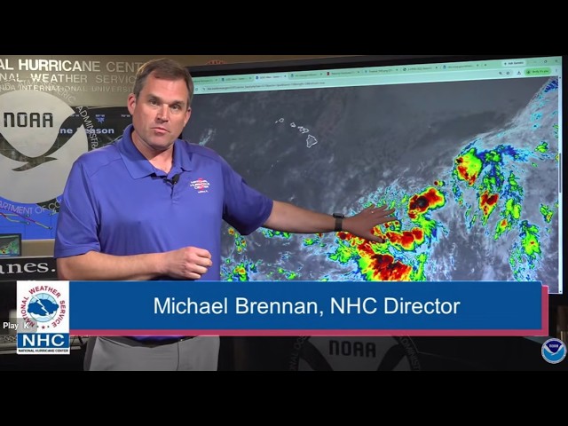 Update on Potential Tropical Cyclone One-C from the NHC in Miami, FL (Aug 12, 2026)