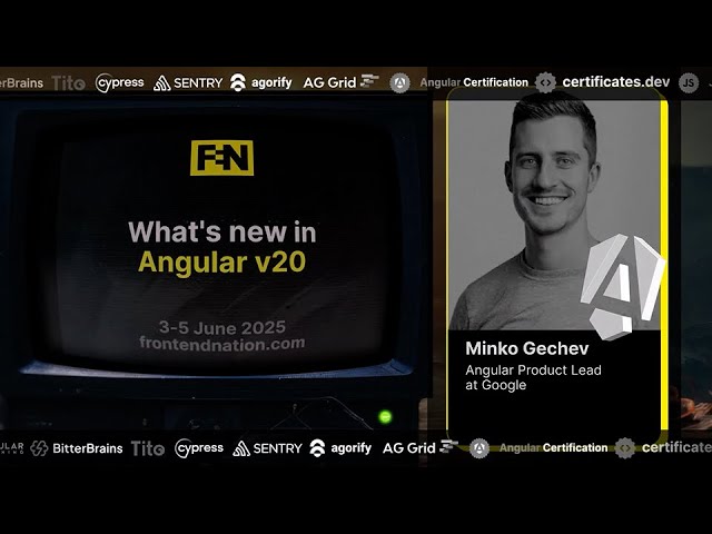 Frontend Nation 2025: Angular v20 by Minko Gechev