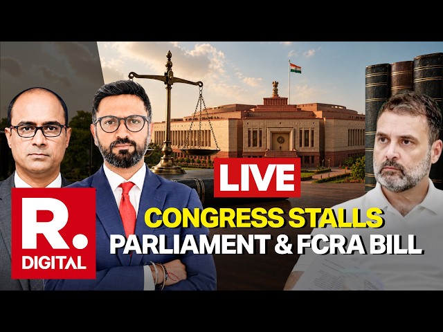 The Debate LIVE: FCRA Bill To Go To JPC, Is This Why Congress Really Blocked Parliament Proceedings?