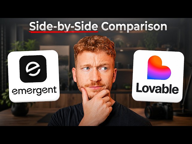 Emergent vs Lovable: I Built the Same App in Both – Here's What I Found
