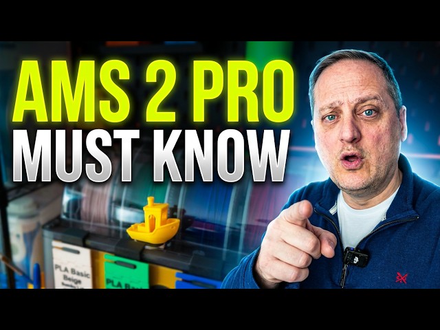 OVER 35 things I wish I knew first when using BAMBU AMS 2 PRO