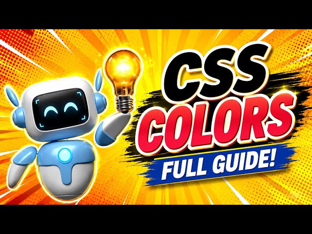 CSS Colors Made Easy for Beginners | Web Development Tutorial