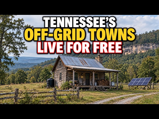 15 OFF-GRID Tennessee Towns Where You Can Live For Almost Nothing