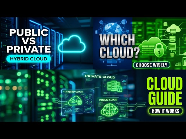Public vs Private vs Hybrid Cloud Explained Which Deployment Model Should You Choose