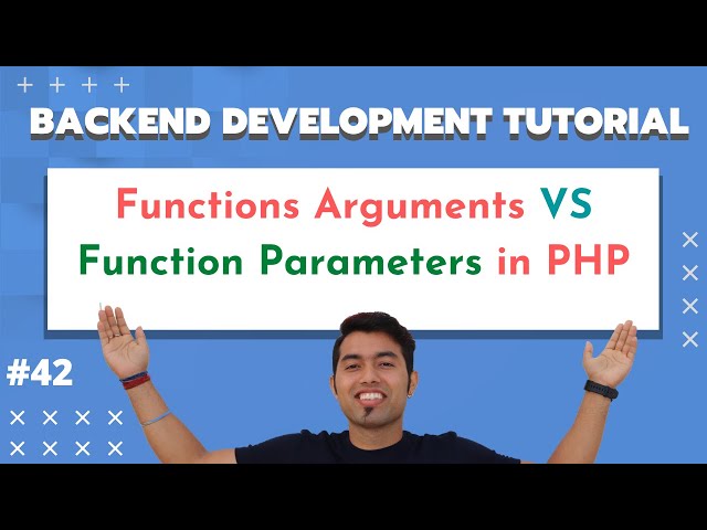 Passing Function Parameters & Function Arguments values in PHP | PHP Tutorial in Hindi in 2020 #42
