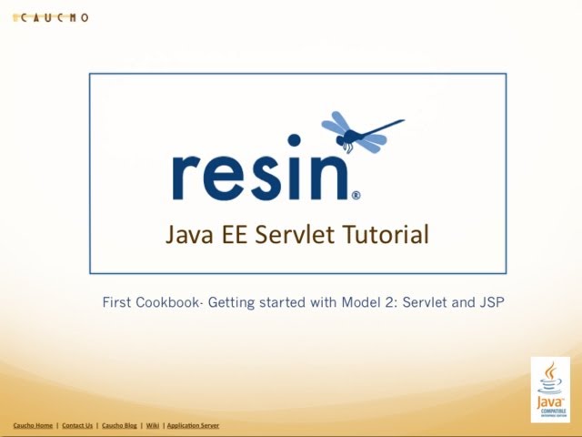 Java EE Servlet JSP Tutorial - Cookbook 1 - Part 1