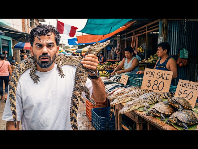 I Visited the Wildest Market in the Amazon 🇵🇪