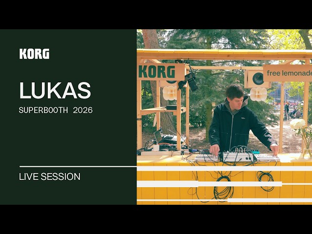 Lukas | SUPERBOOTH 2026 Live Session