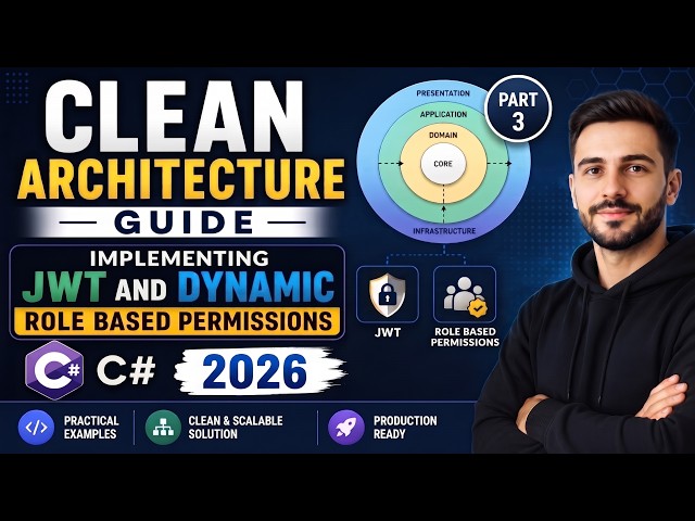 Dynamic Role Based Permissions in API | Clean Architecture | Part 3