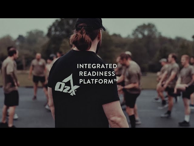 O2X Integrated Readiness Platform | Human Performance Optimization | Supporting Tactical Readiness