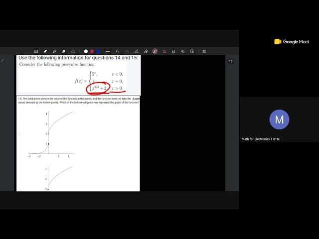 Maths 1 | Revision Quiz 1 (Week 1-2)