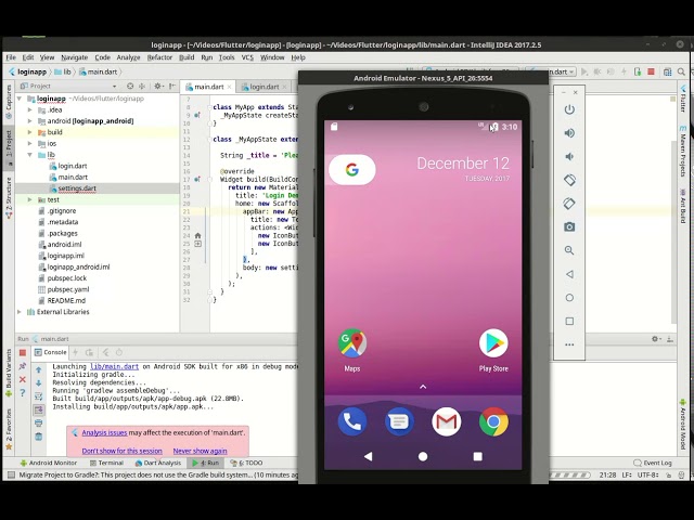Flutter 24 -  Login App