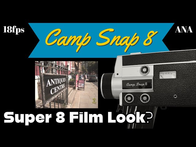 Camp Snap 8 Test Footage | The Ultimate Retro Vibe? (Analog Filter, 4:3, 18fps)