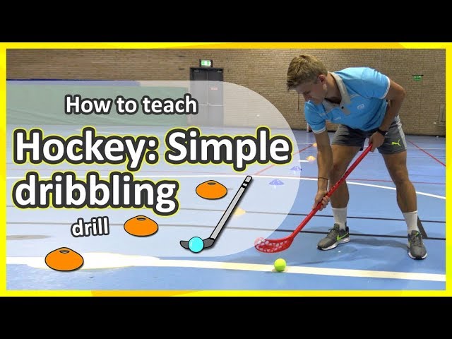 Hockey 1. Simple dribbling: Key points | Teaching Fundamentals of PE