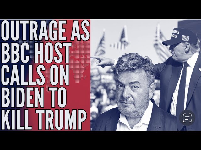 SACK HIM! Top BBC presenter says Joe Biden should "murder" Donald Trump because he's security threat